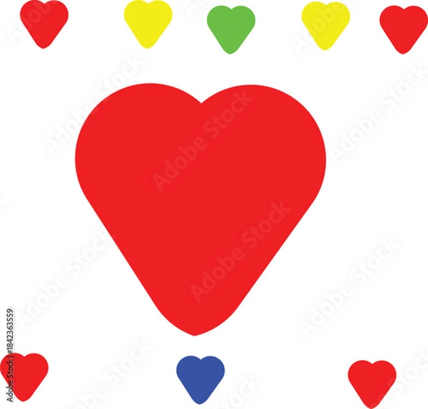 Fototapeta A simple text graphic reading 'vector file' on a clean white background