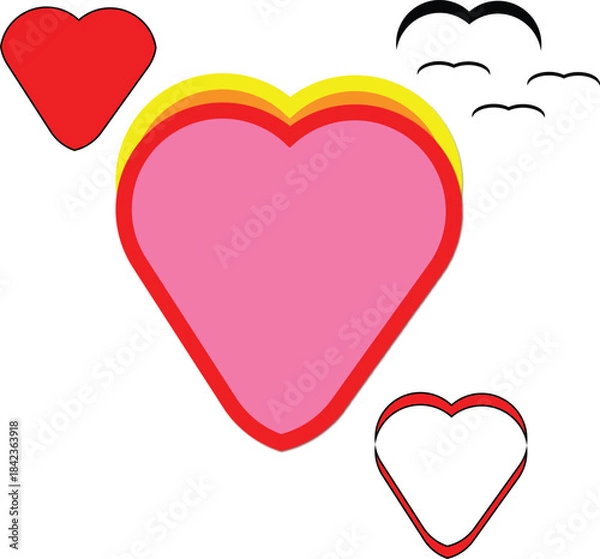 Fototapeta Vector file placeholder for graphic design and digital media projects