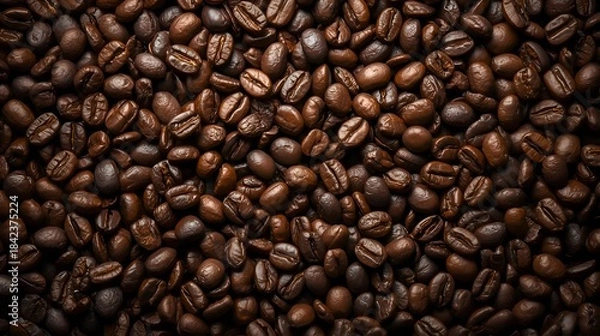 Fototapeta  coffee beans as the background