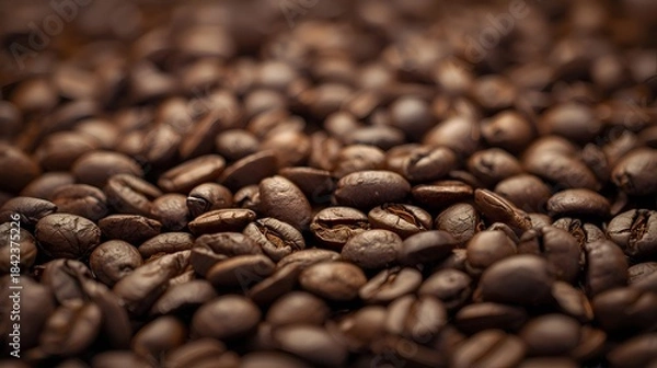 Fototapeta  coffee beans as the background