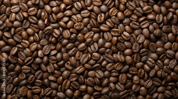 Fototapeta  coffee beans as the background