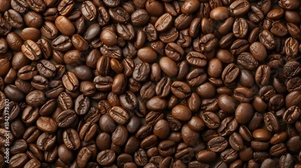 Fototapeta  coffee beans as the background