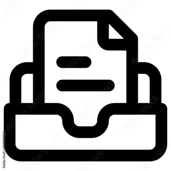 Fototapeta archive file icon 