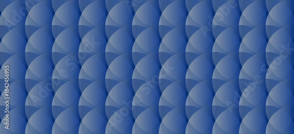 Obraz Serene Blue Wave Patterns