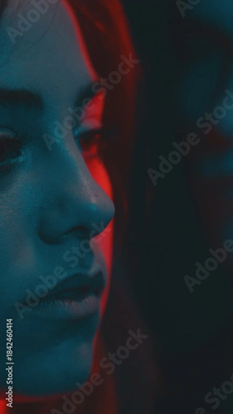 Obraz Vertical Paper Cut Transition 02