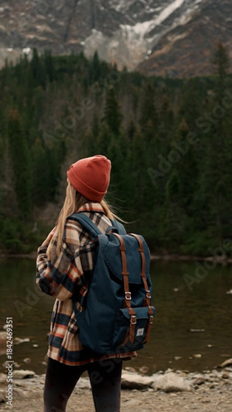 Obraz Vertical Paper Cut Transition 04