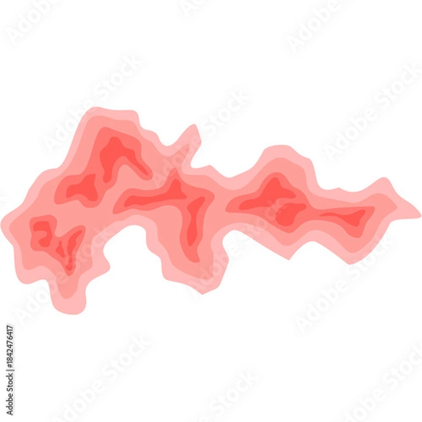 Obraz Zoster virus illustration