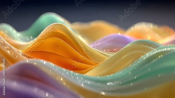 Obraz Neon Wave Light Motion