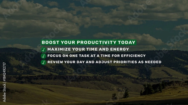 Obraz Check List Titles 1