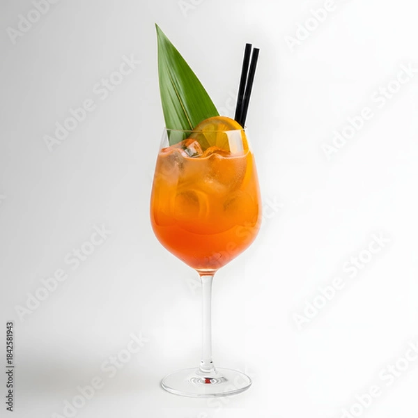 Obraz cocktail with lime