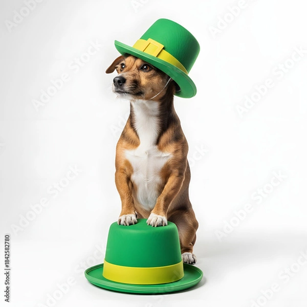 Obraz st patricks day dog