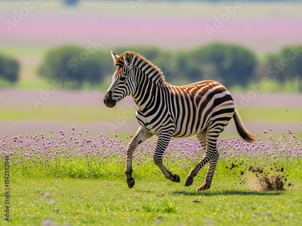 Obraz zebra in the wild