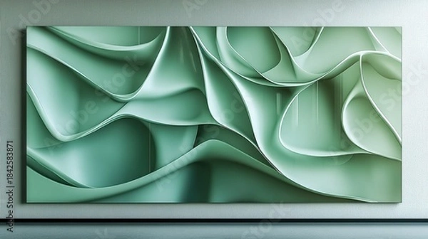 Obraz A whiteboard with a sleek