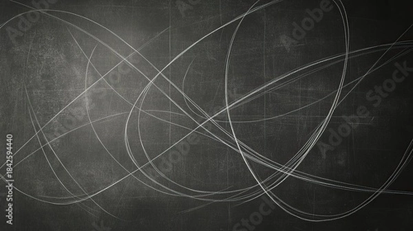 Obraz A chalkboard with a textured