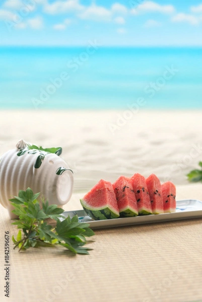 Obraz おいしいスイカ