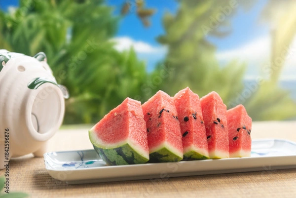 Obraz おいしいスイカ