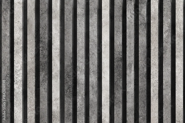 Obraz abstract concrete vertical grooved textured background