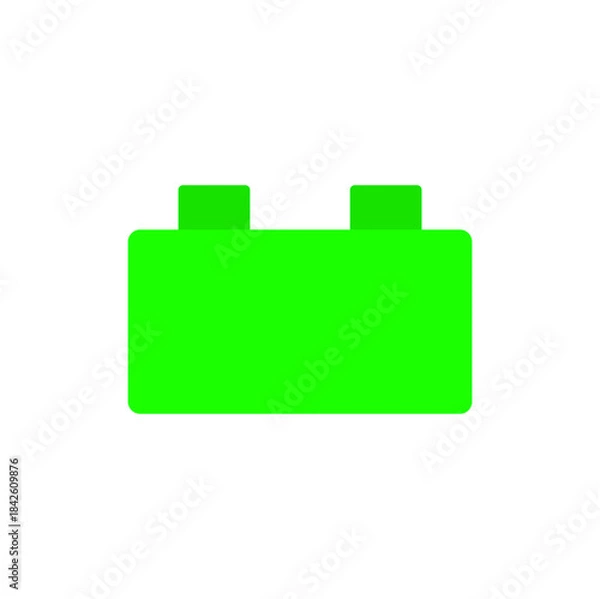 Obraz Toy Building Block Illustration