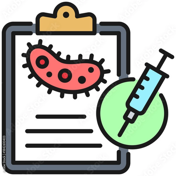 Fototapeta Virology Icon