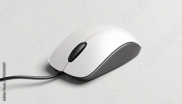 Obraz パソコンのマウスのモックアップ写真
