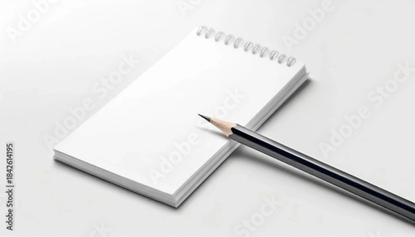 Obraz 鉛筆のモックアップ写真