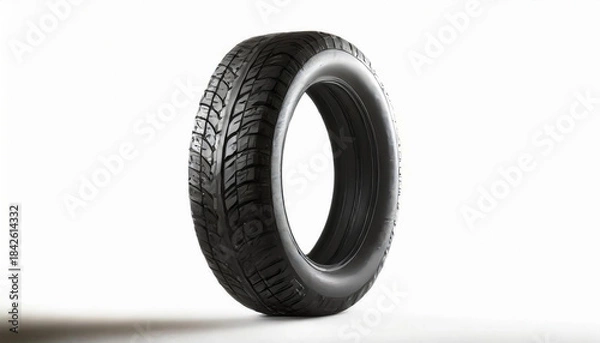 Obraz 乗用車用のタイヤのモックアップ写真