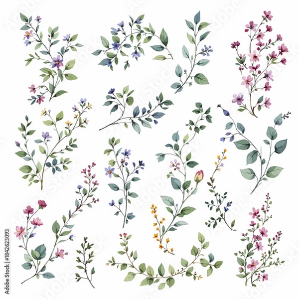 Obraz seamless floral pattern
