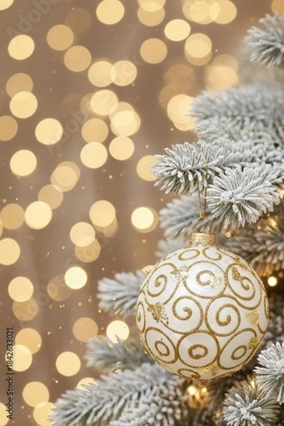 Obraz Weihnachtskugel.Christbaumkugel