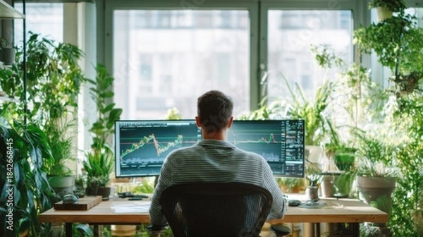 Obraz Modern Office Workspace