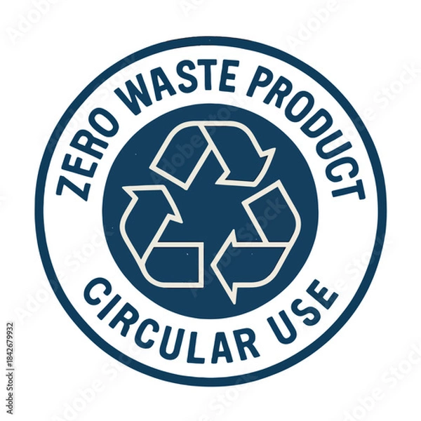 Obraz Zero Waste Product for Circular Use-EPS