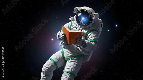 Obraz astronaut in space