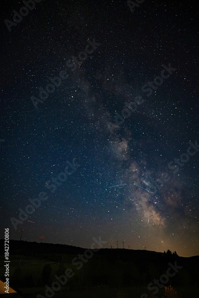 Obraz The beautiful Quebec night sky