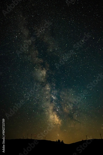 Obraz The beautiful Quebec night sky