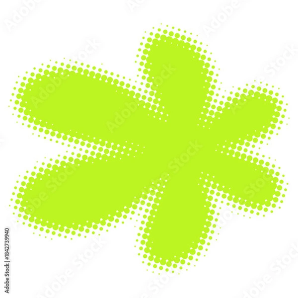 Obraz Neon Retro Y2K Halftone Element