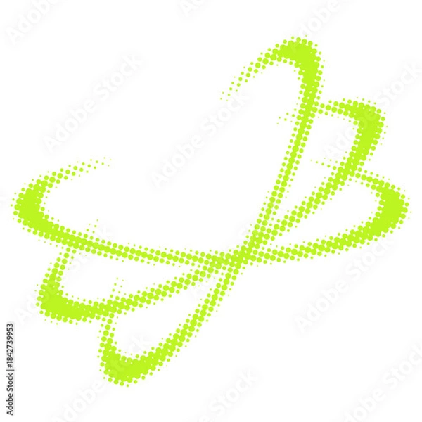 Obraz Neon Retro Y2K Halftone Element