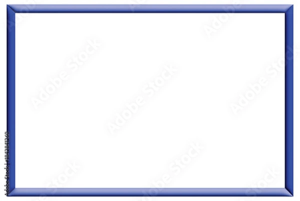 Obraz blue picture frame