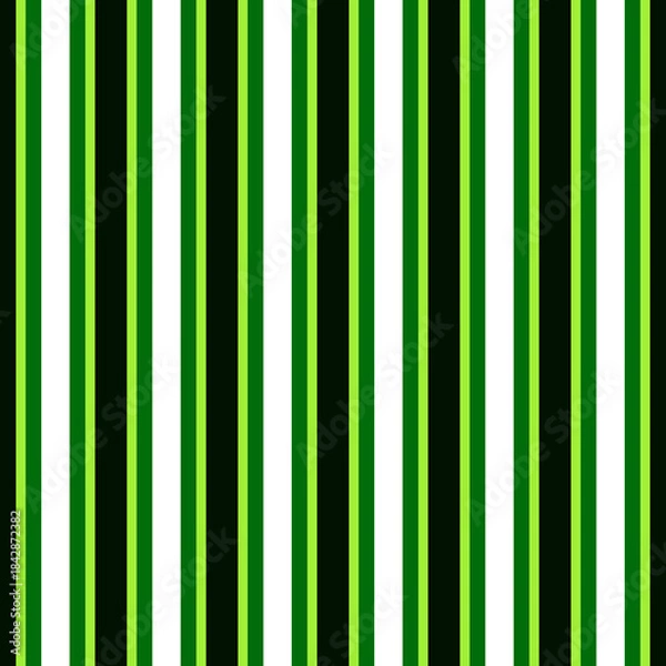 Obraz Modern stripe vertical background. green stripes fabric seamless pattern
