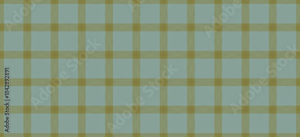 Obraz Soft Blue and Brown Plaid Pattern