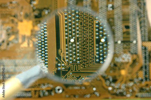 Fototapeta printed circuit board