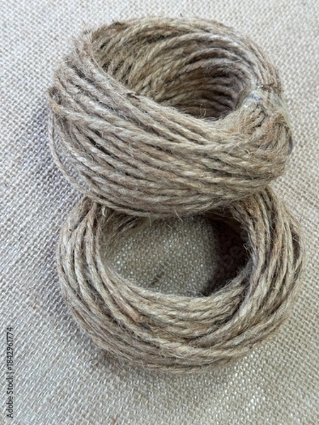 Obraz jute rope for creativity and design