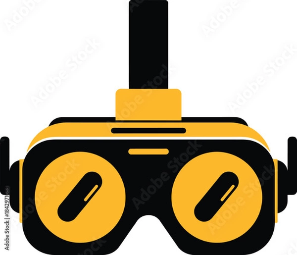 Fototapeta Virtual Reality Headset Technology Icon