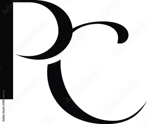 Obraz Vector PC logo 