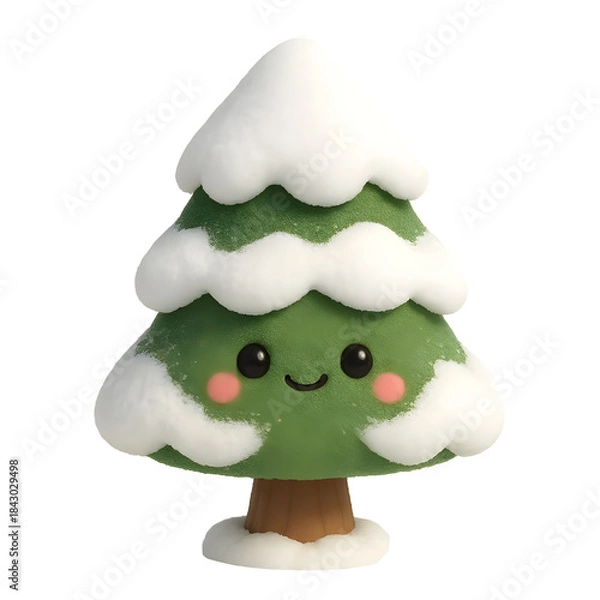 Obraz snow tree 
