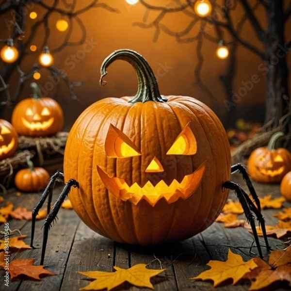 Obraz halloween pumpkin