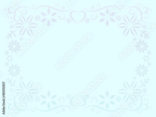 Obraz 花の背景　F-1