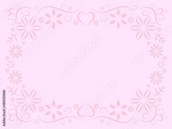 Obraz 花の背景　F-2