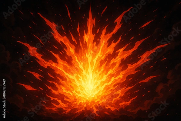 Fototapeta 火魔法