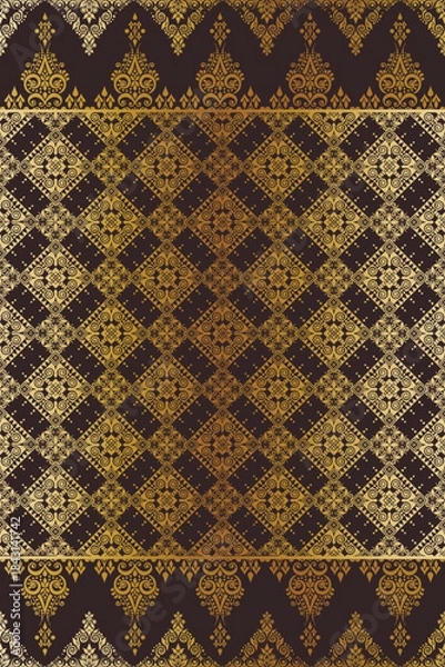 Obraz vintage wallpaper pattern