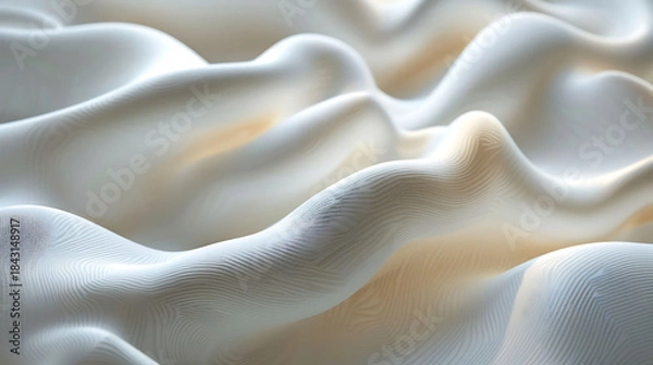 Obraz Elegant Silk Wallpaper Featuring Subtle Damask Design
