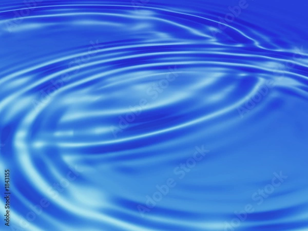 Fototapeta wasserringe 2